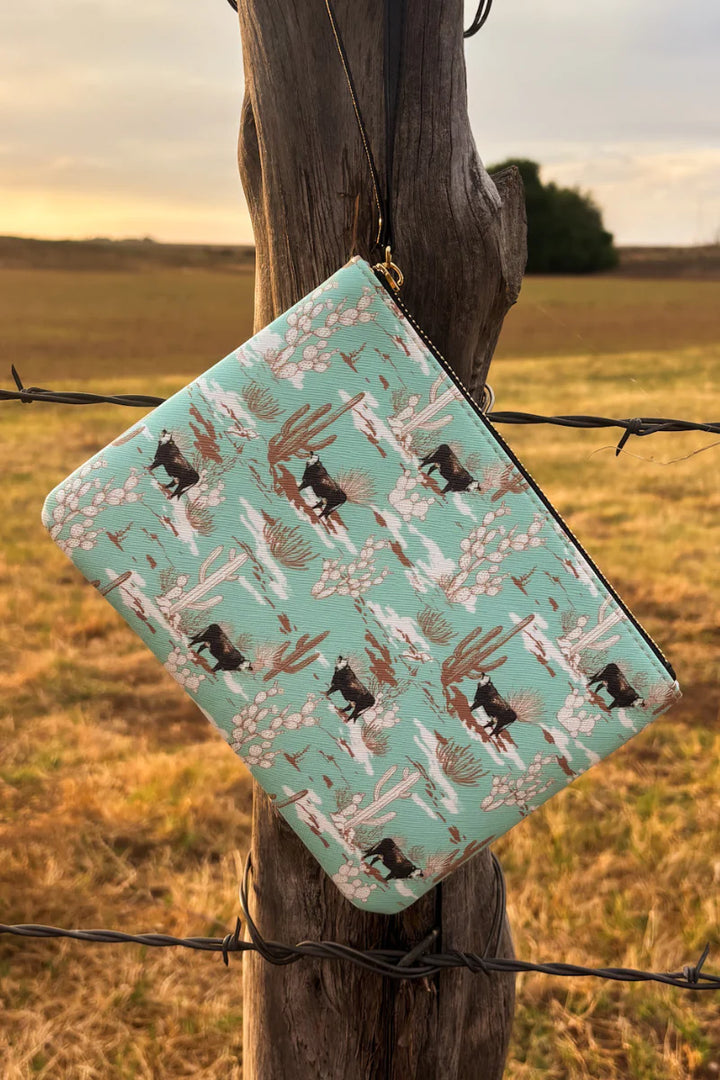 Sterling Kreek Blu Desert Cosmetic Bag
