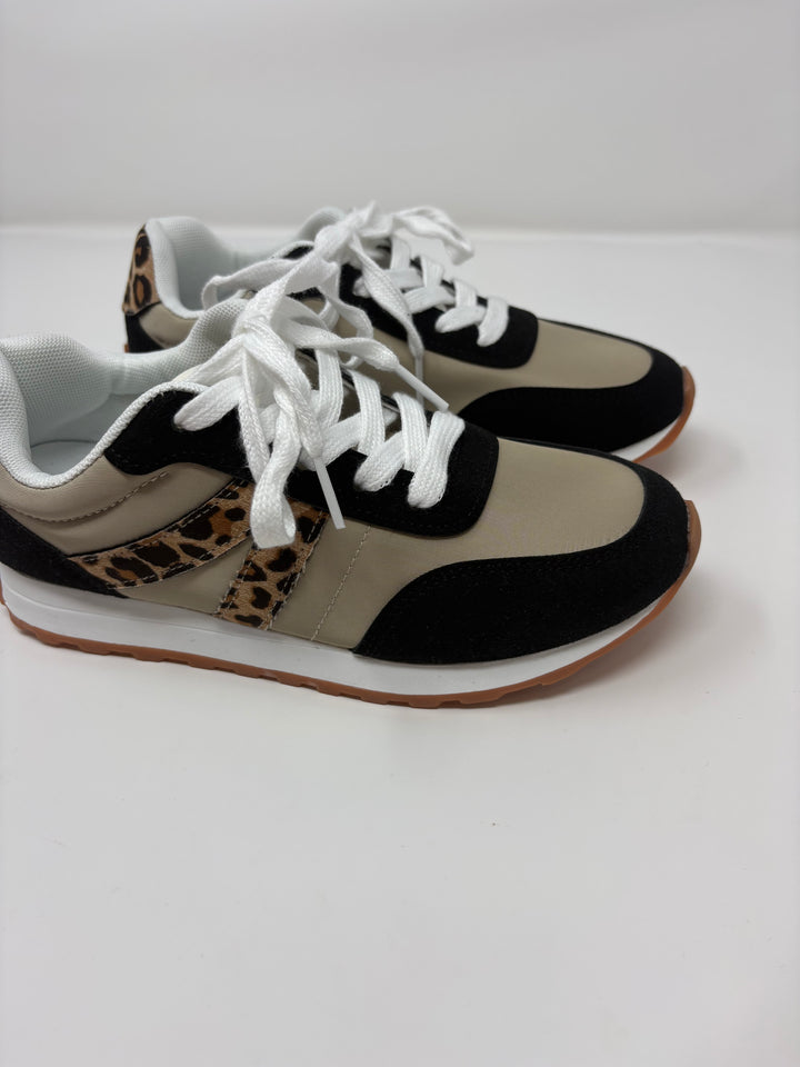 Very G Joel Black Leopard Sneakers