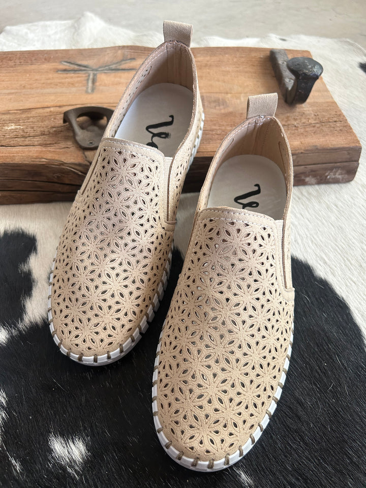 Very G Nude Shandy Slip On Shoes
