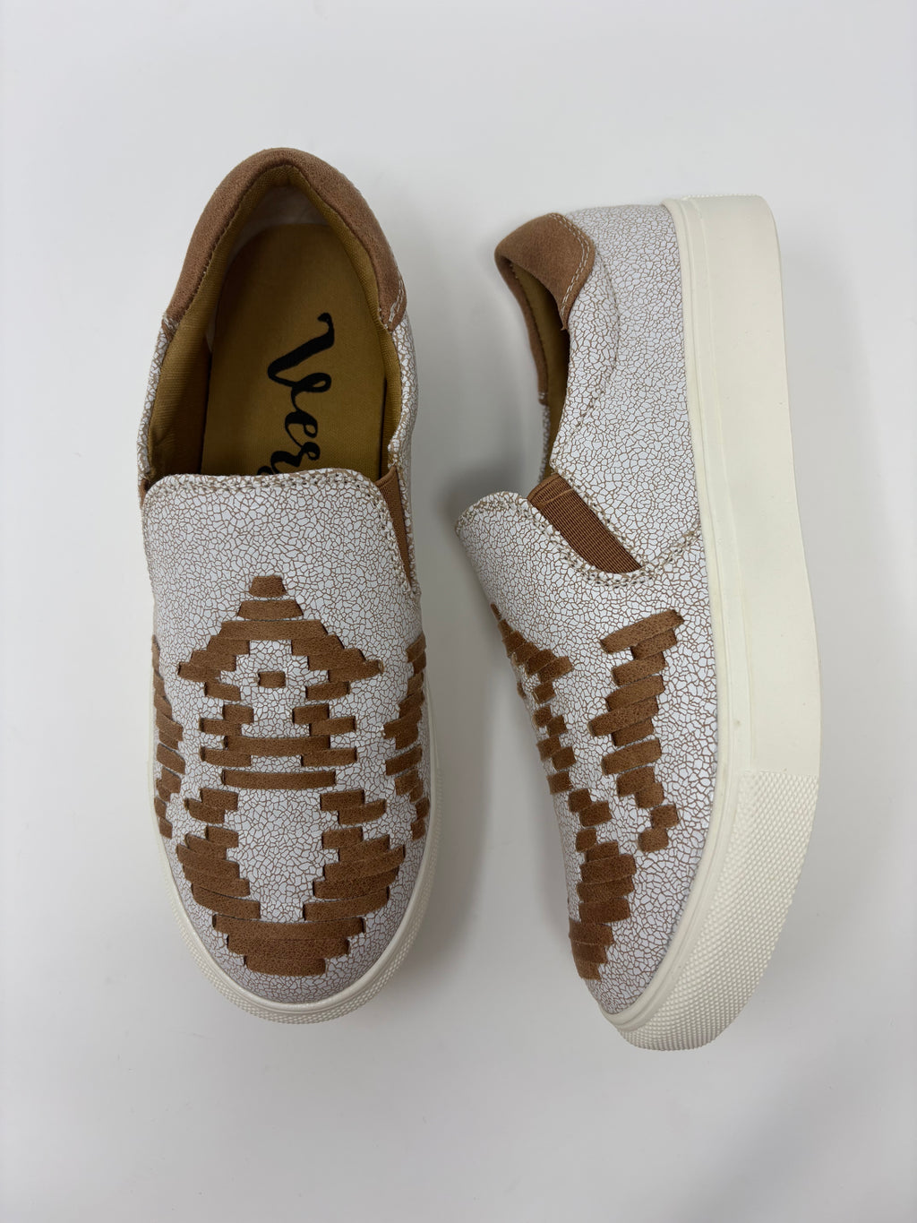 Very G Tan Marian Slip On Shoes