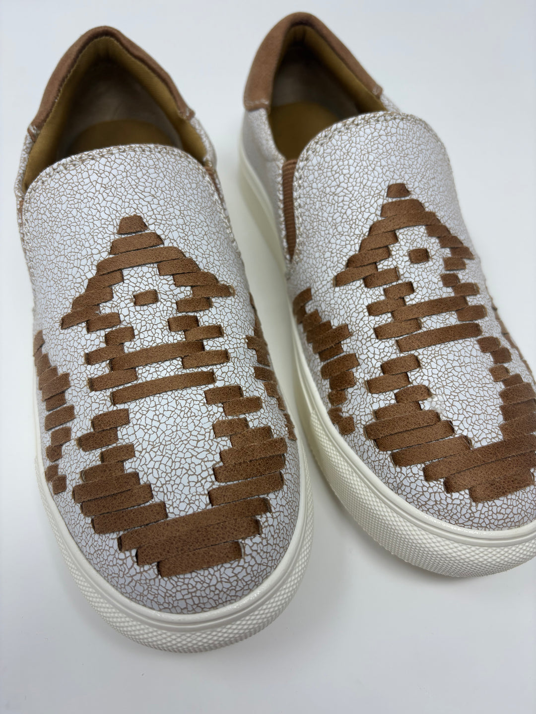 Very G Tan Marian Slip On Shoes