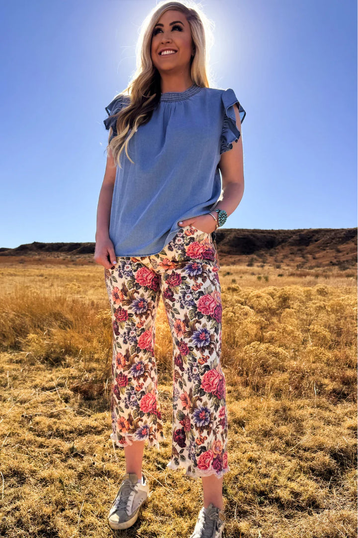 Sterling Kreek Vintage Floral Jeans