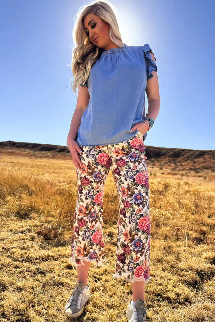 Sterling Kreek Vintage Floral Jeans