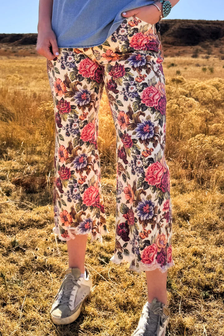 Sterling Kreek Vintage Floral Jeans