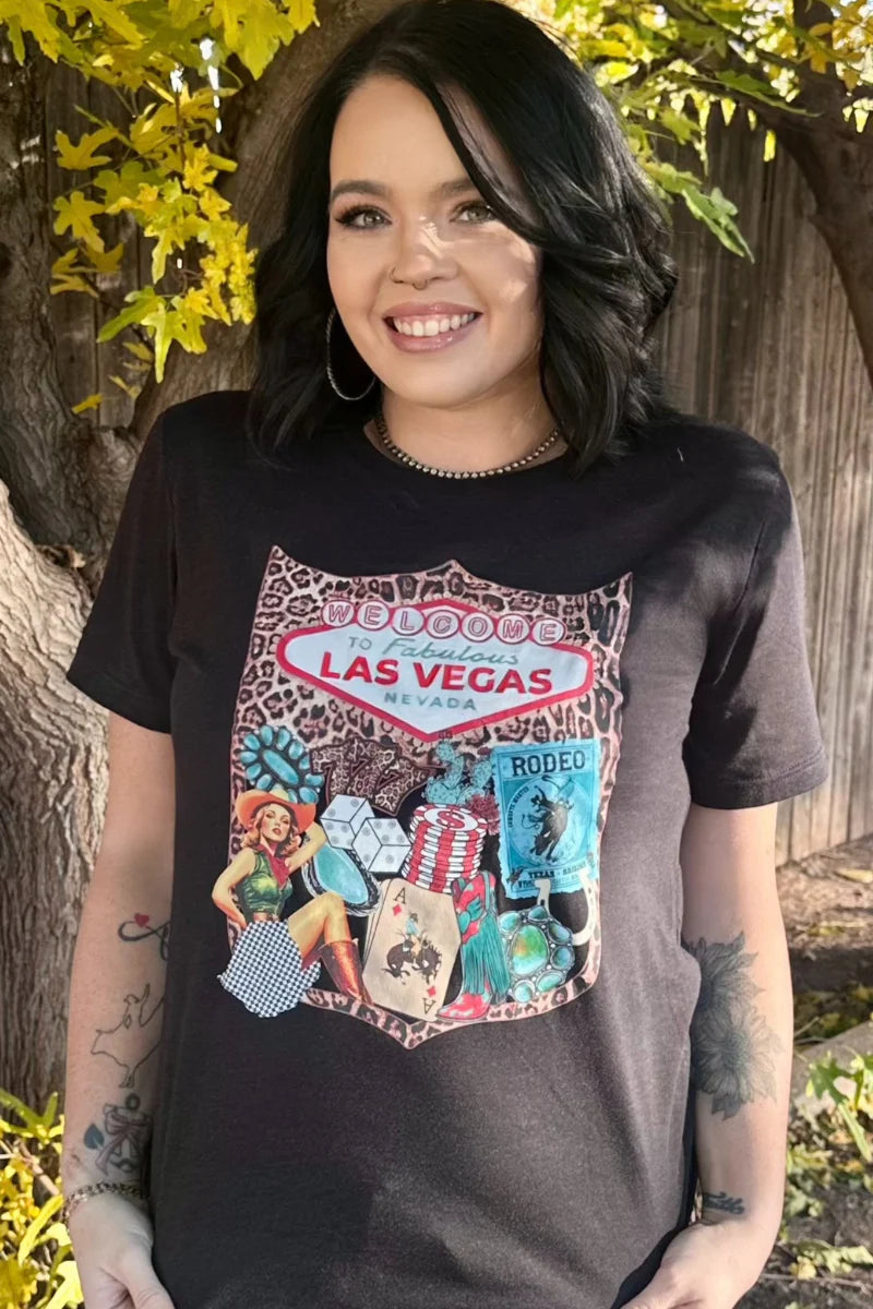 Sterling Kreek Viva Las Cowgirl Tee