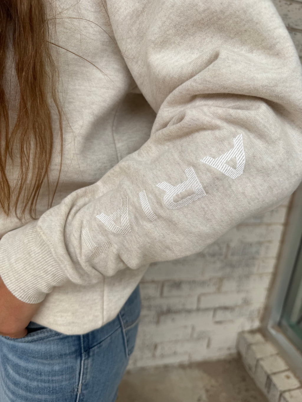 Women's Ariat Oatmeal Hoodie