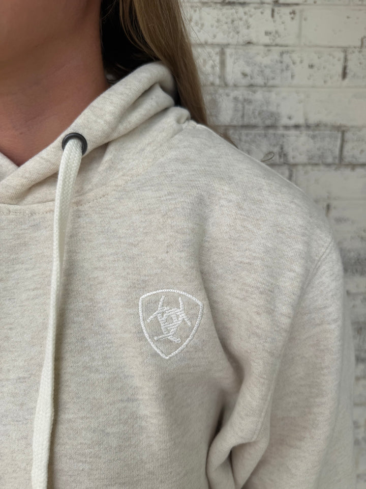 Women's Ariat Oatmeal Hoodie