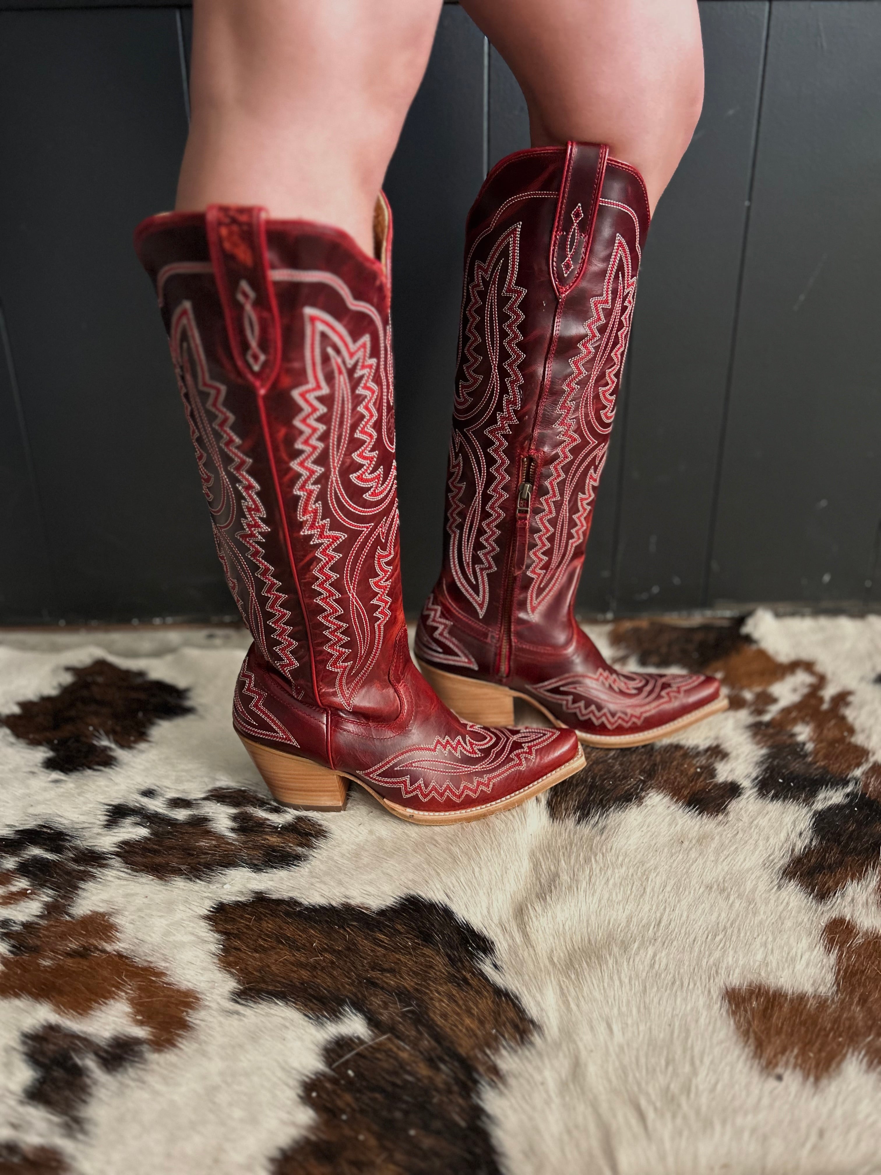 Cowgirl Boots Red Ariat Casanova Boots Women's Ariat Red Casanova