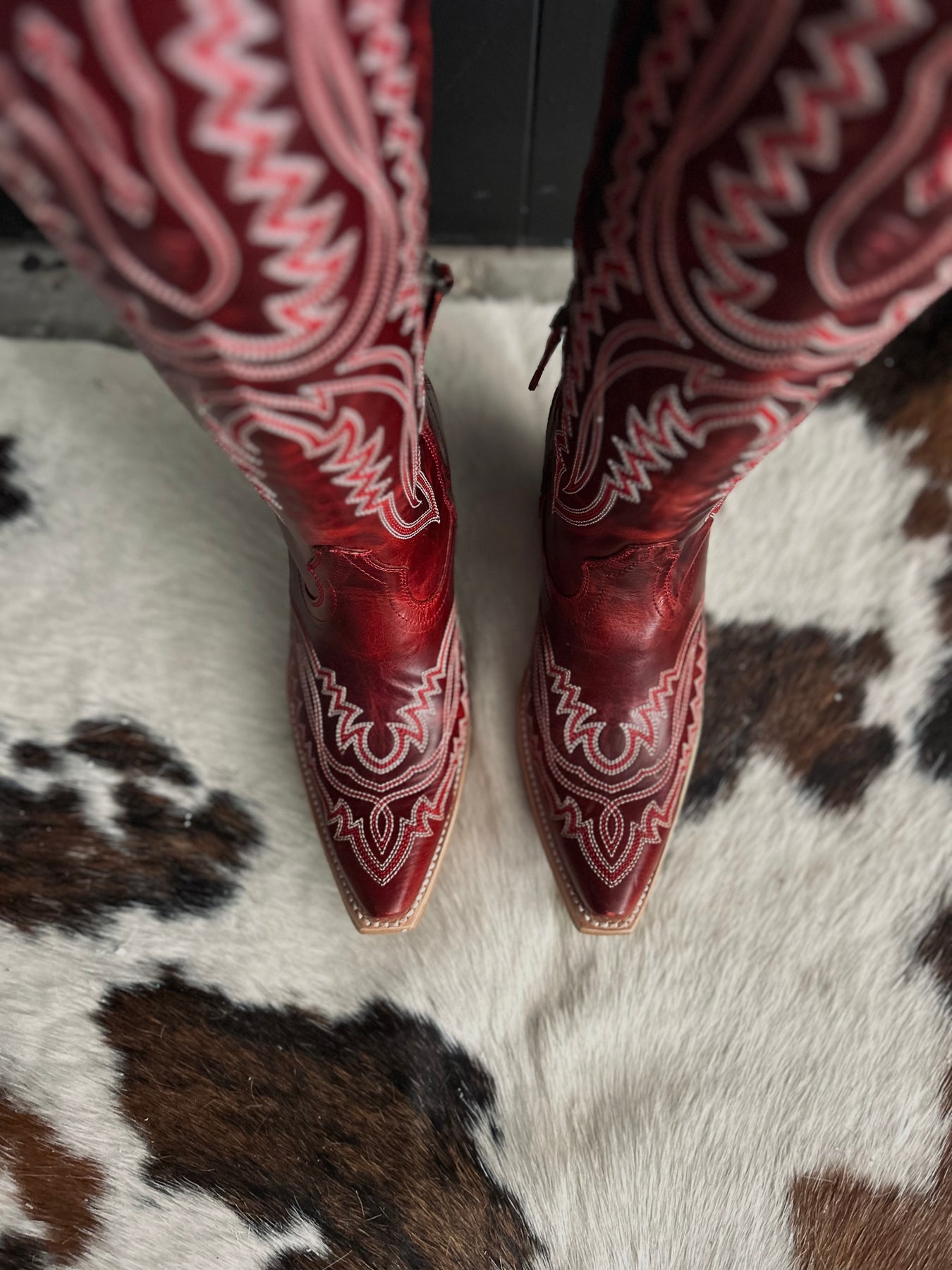 Women's Ariat Red Casanova XToe Boots I Gussied Up Online Boutique