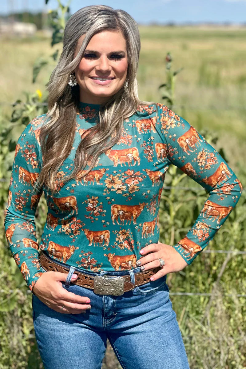 Sterling Kreek Home Is Where The Pair Is Mesh Top