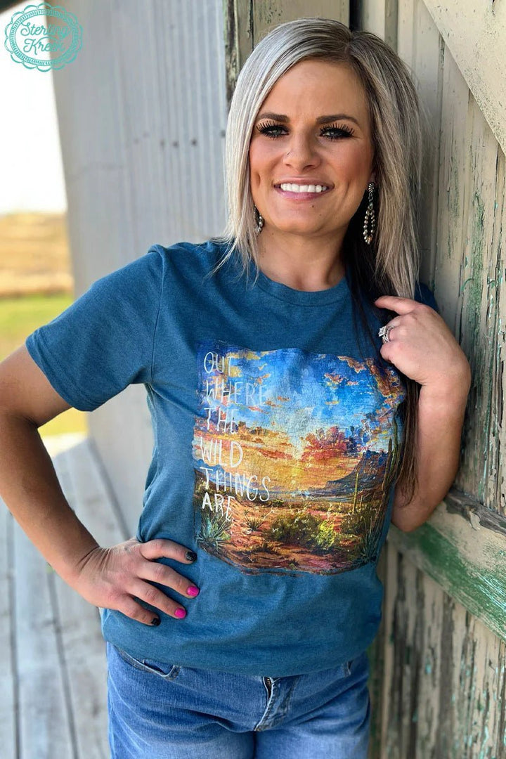 PLUS Sterling Kreek Out Where The Wild Things Are Tee | gussieduponline