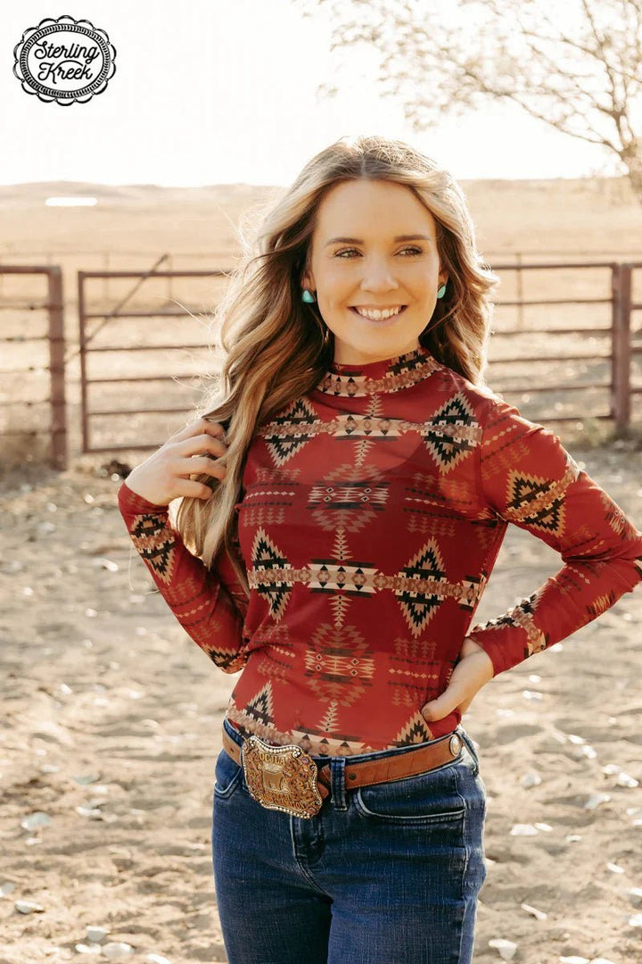 PLUS Aztec To The World Top | gussieduponline