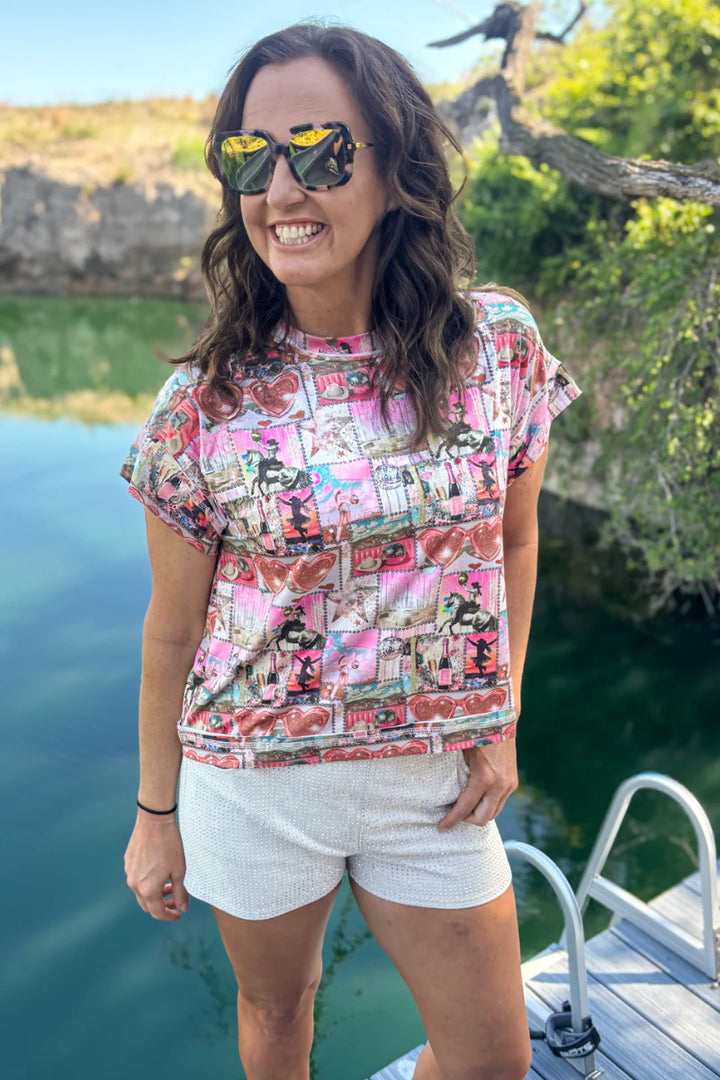 Sterling Kreek Glitter & Grit Top