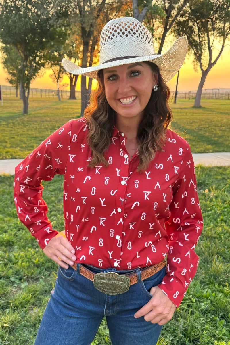 Red Dirt Branded Button Up
