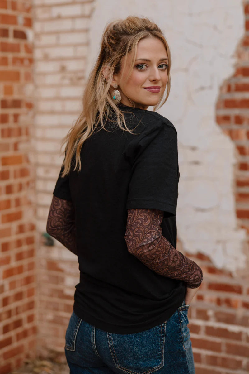 Sterling Kreek Bronzed Bloom Tee