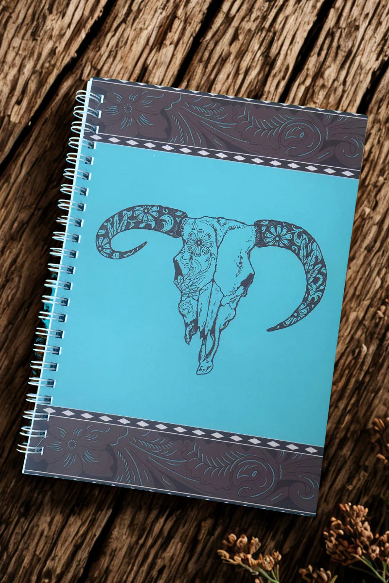 Sterling Kreek Ranch Carved Small Notebook
