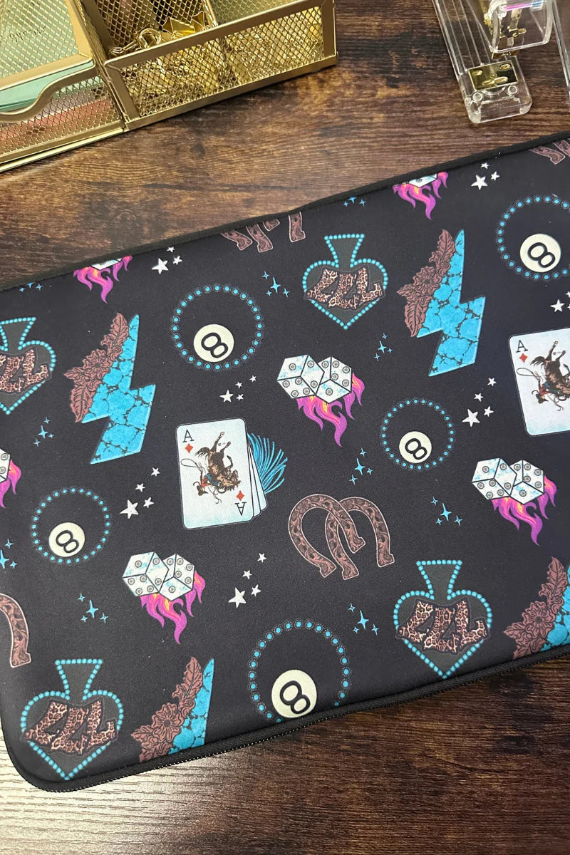SK Cowgirl Charm Laptop Case