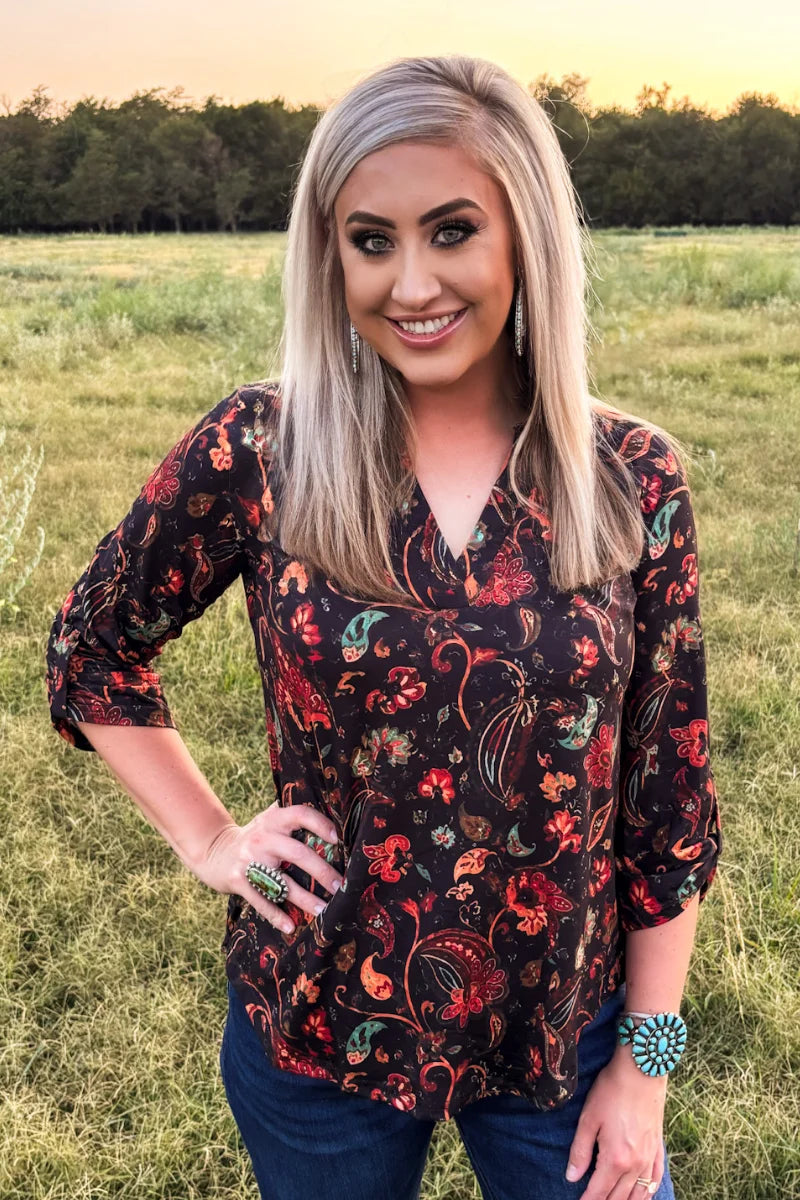 Copper Rose Top