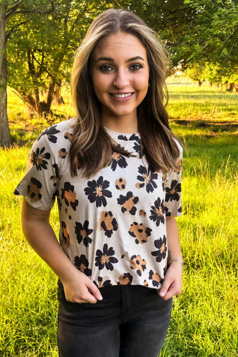 Sterling Kreek Desert Leopard Top