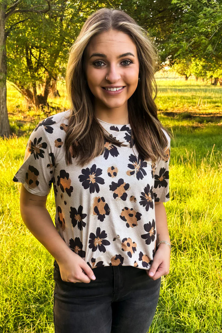 Sterling Kreek Desert Leopard Top