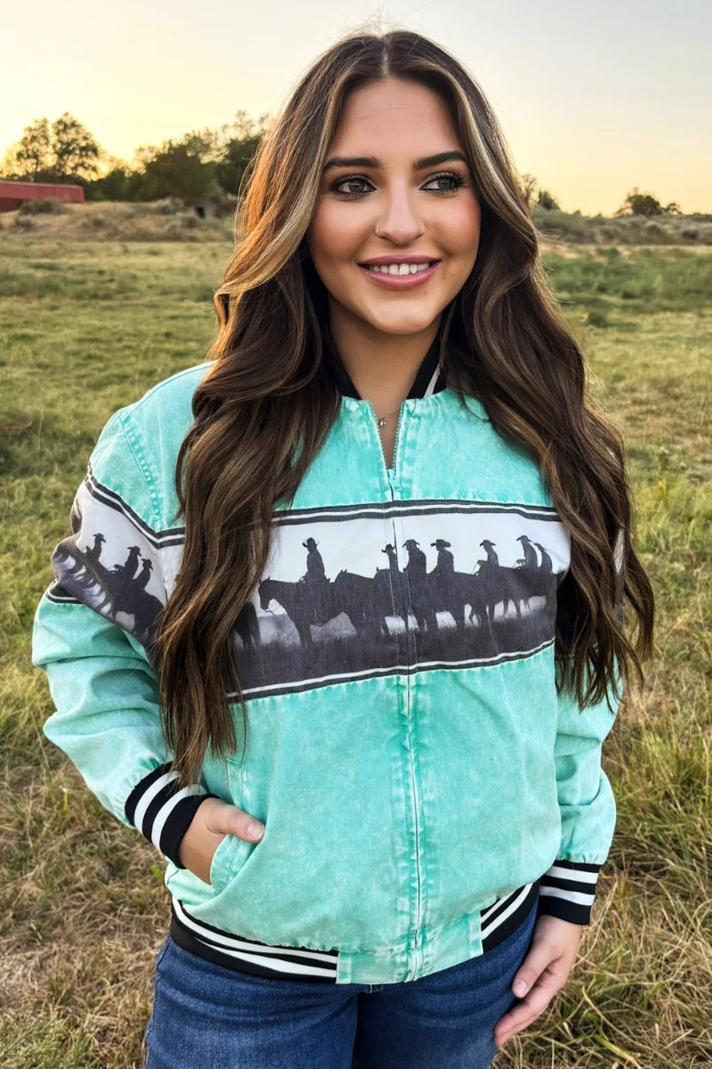 Cowboy Roundup Bomber Jacket