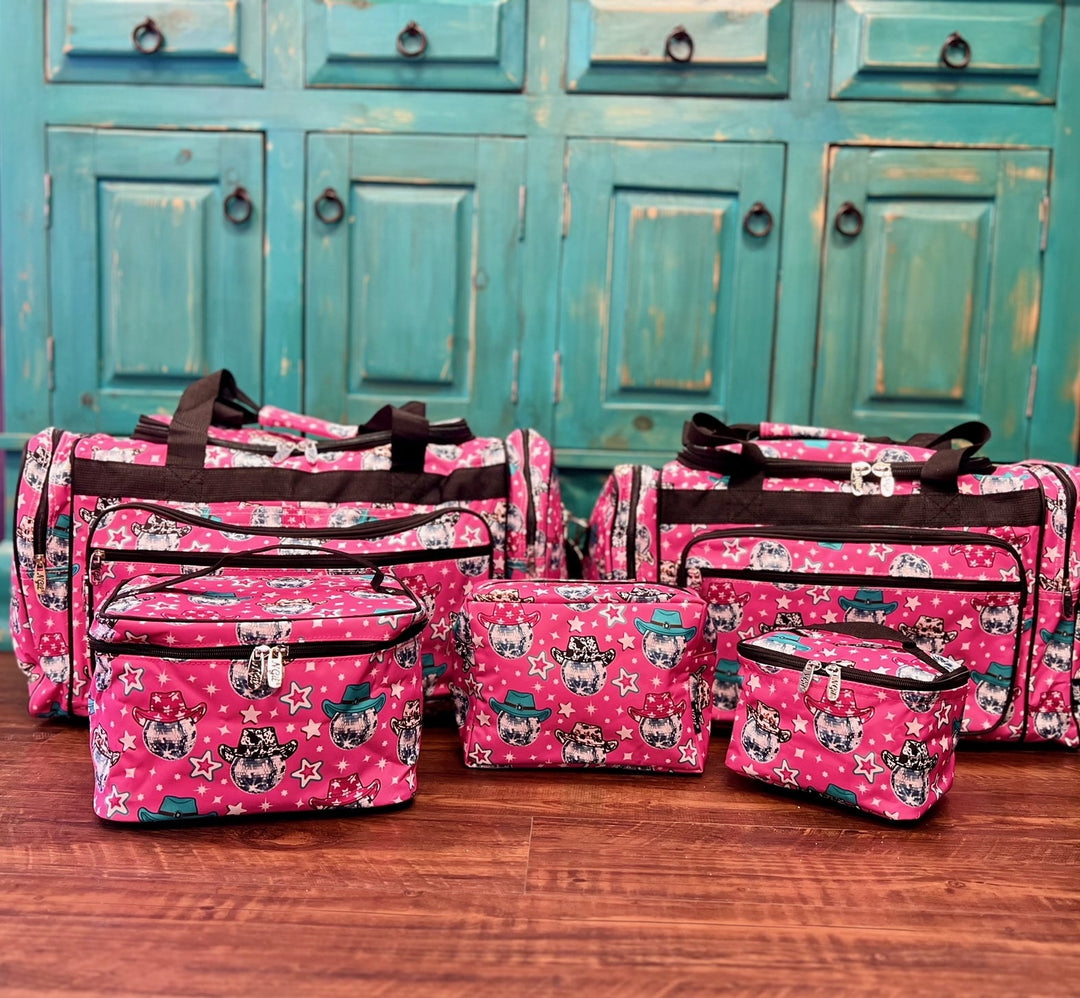 The Disco Cowgirl Large Cosmetic Case | gussieduponline