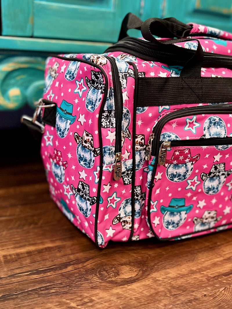 The Disco Cowgirl Small Duffle Bag