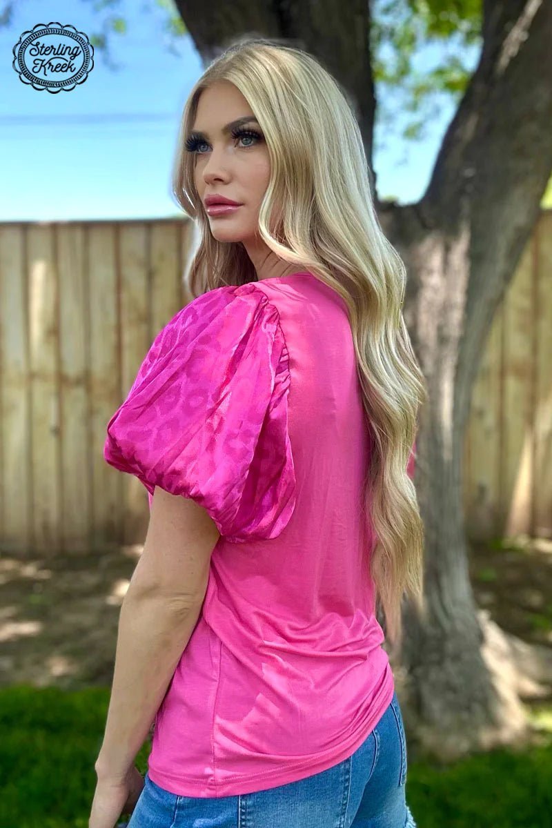 Pink Louisiana Woman Top