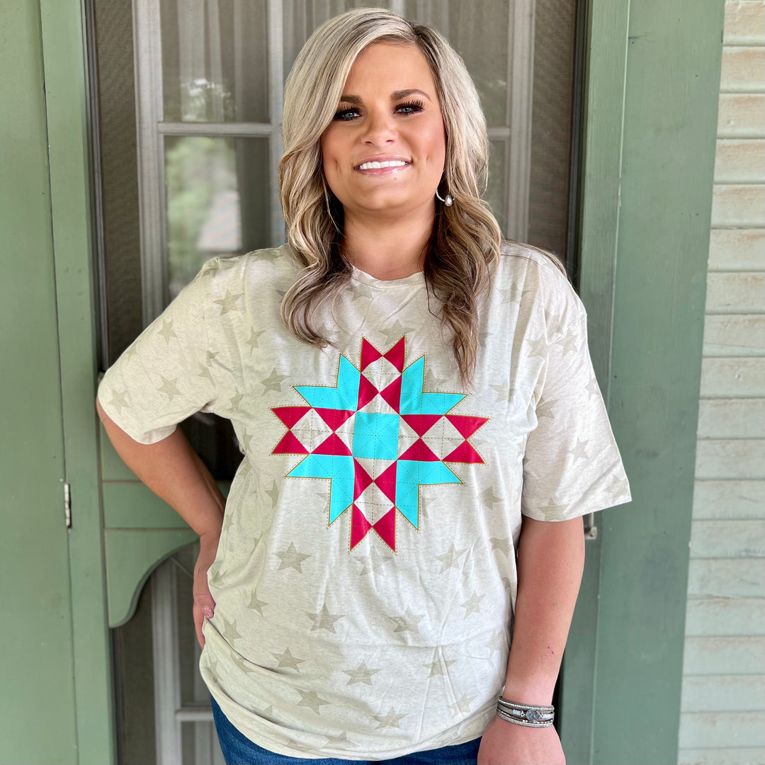 Field Of Stars Tee* | gussieduponline