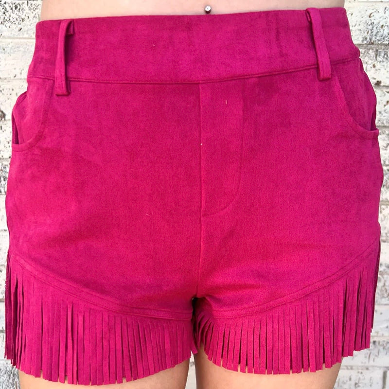 Plus Nashville Babe Pink Shorts*
