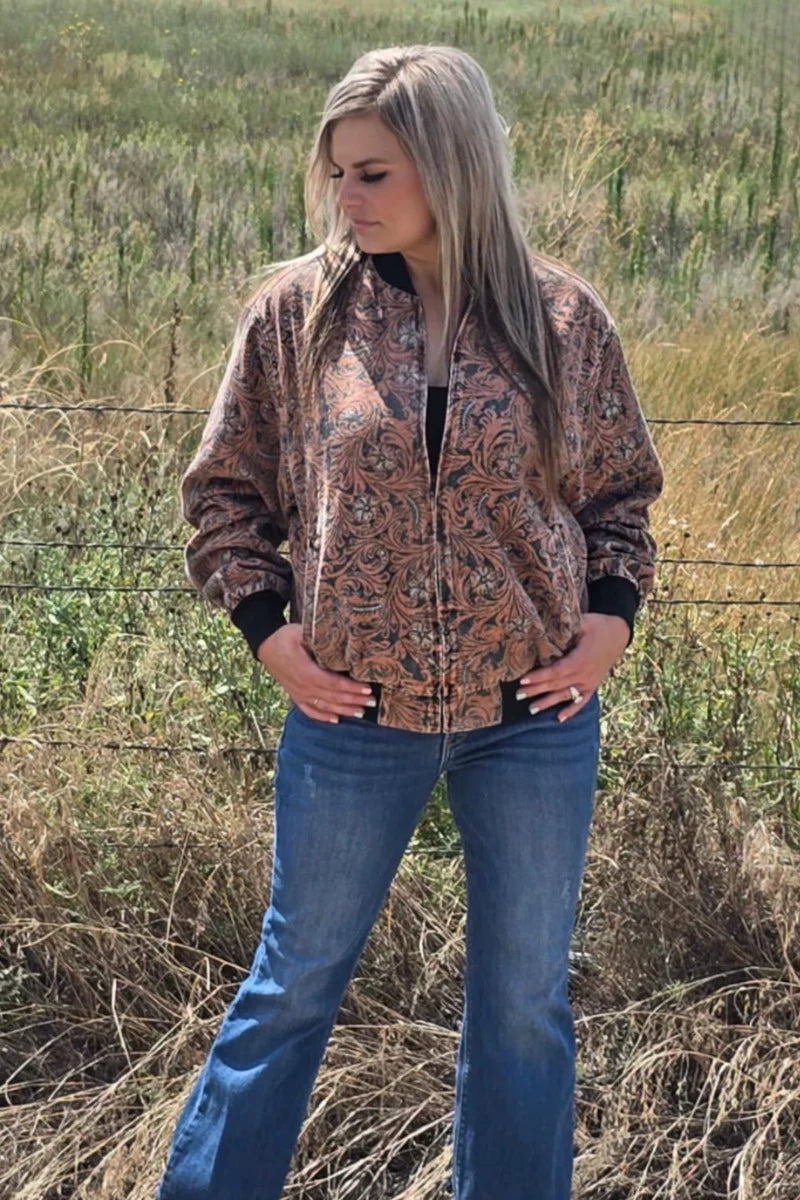 Sterling Kreek Keep It Western Bomber Jacket