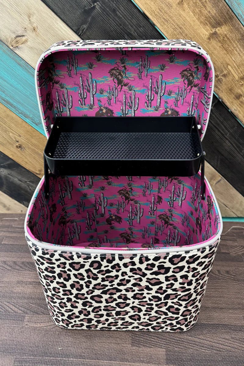 Sterling Kreek Leopard Outlaw Makeup Box