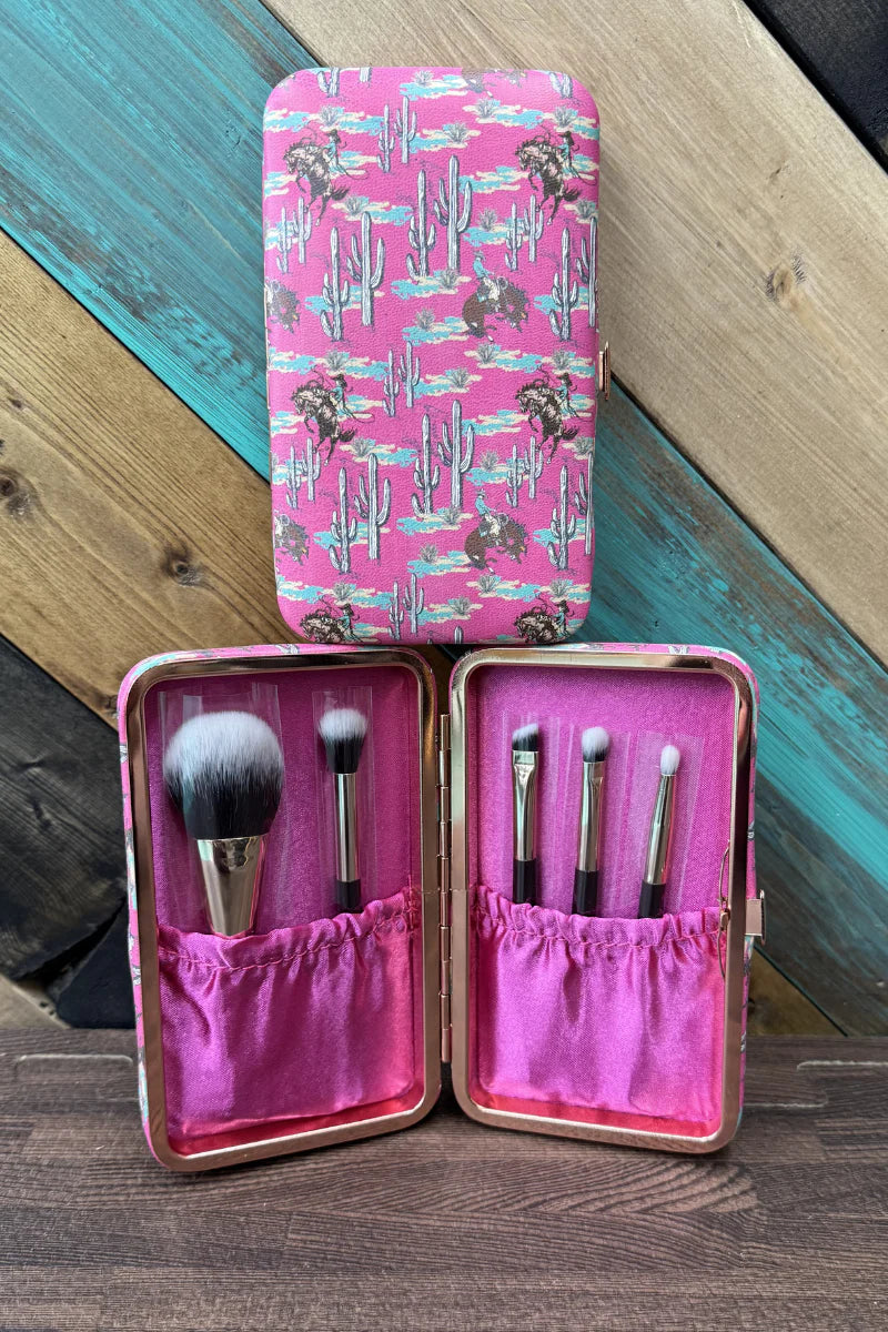 Sterling Kreek Blush & Broncs Makeup Brush Set
