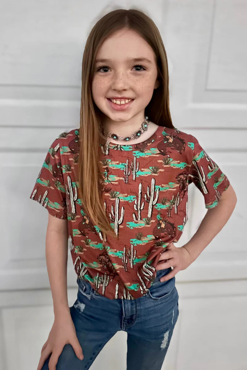 KIDS Sterling Kreek High Desert Hustle Top