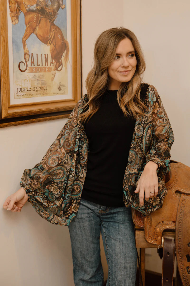 Sterling Kreek Paisley Dreams Top