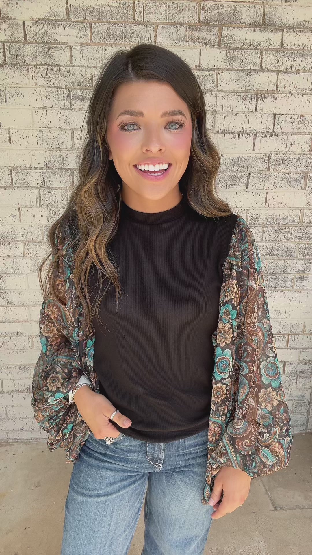 Sterling Kreek Paisley Dreams Top