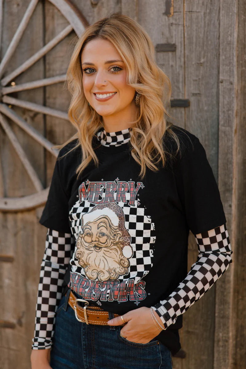 Sterling Kreek Checked Twice Tee