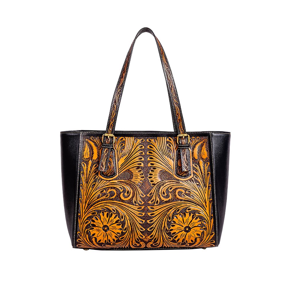 Toole leather western style bag. Myra Bag. Western boutique. Small business. Woman Owned business. 
