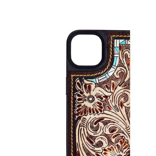 Mesa Spirit IPhone 13 Tooled Leather Phone Case I Gussied Up Online ...