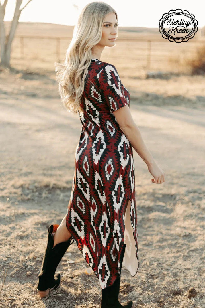 PLUS  Western Rebel Maxi Dress | gussieduponline