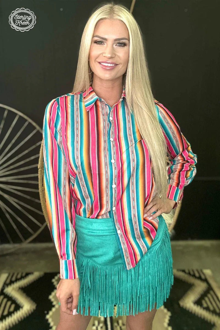 PLUS Feel the Sunset Top* | gussieduponline
