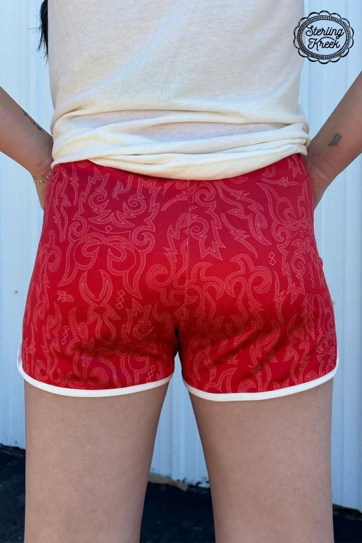 Sterling Kreek Raised Round Here Shorts | gussieduponline