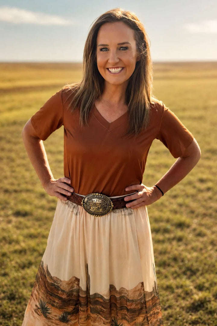 Sterling Kreek Simple Sterling Saddle Top