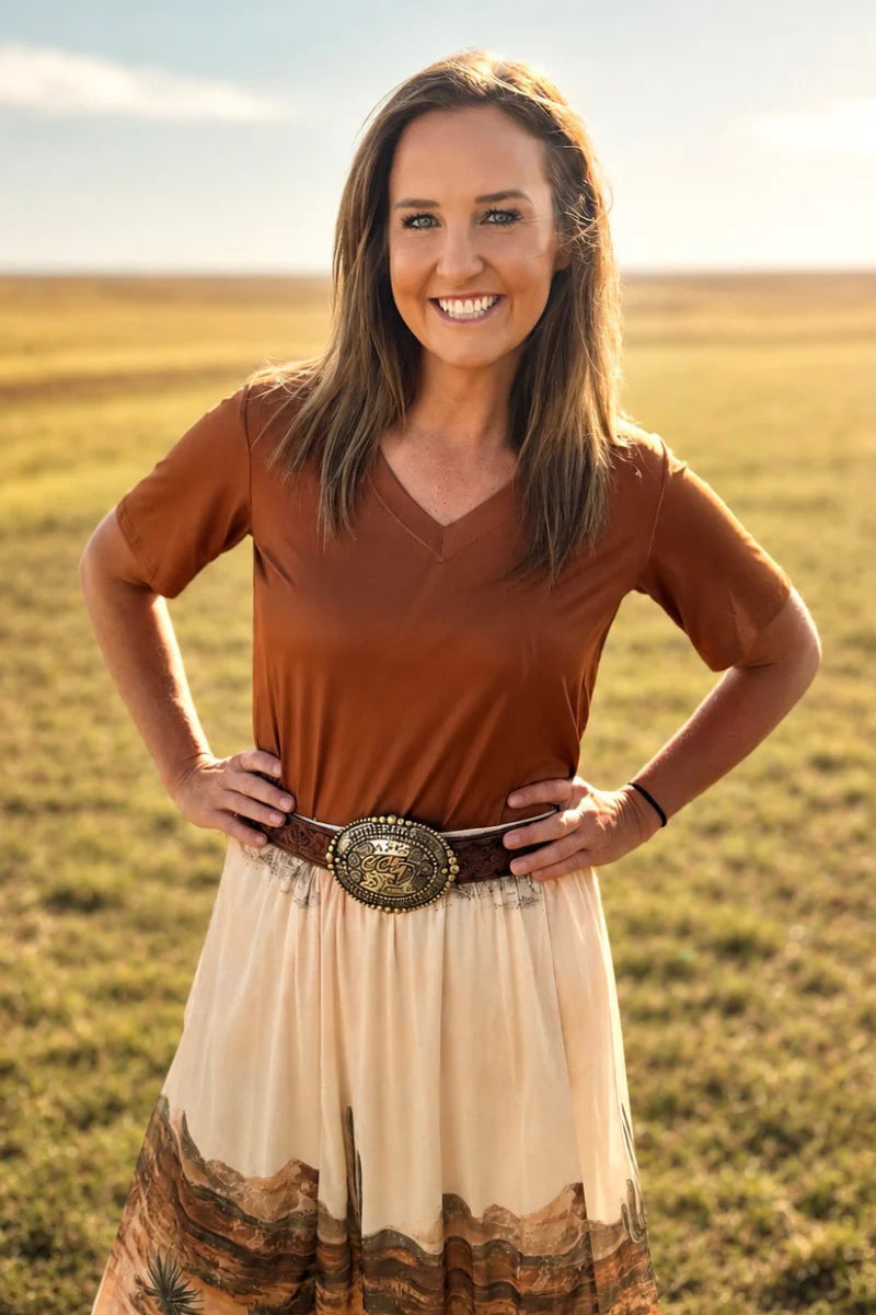 Sterling Kreek Simple Sterling Saddle Top