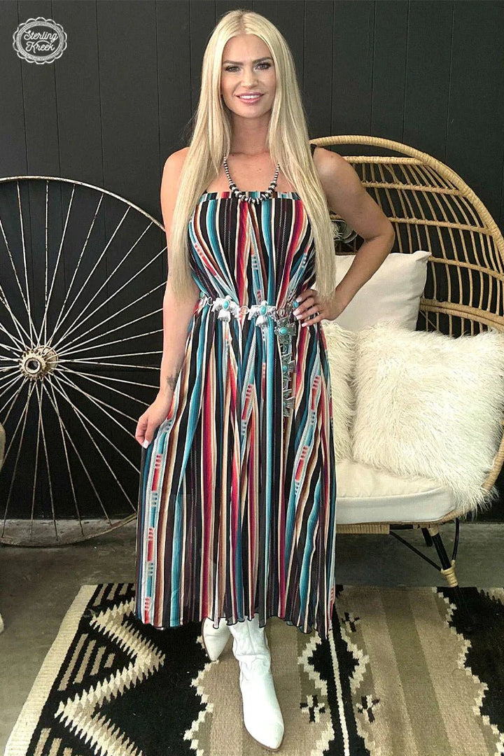 PLUS Serape Kreek Maxi Skirt | gussieduponline
