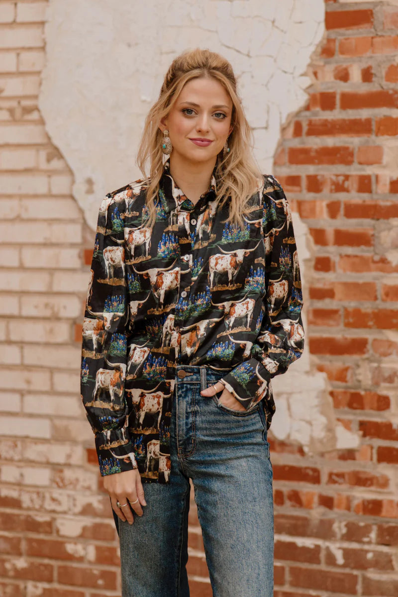 Sterling Kreek Somewhere In Texas Button Up