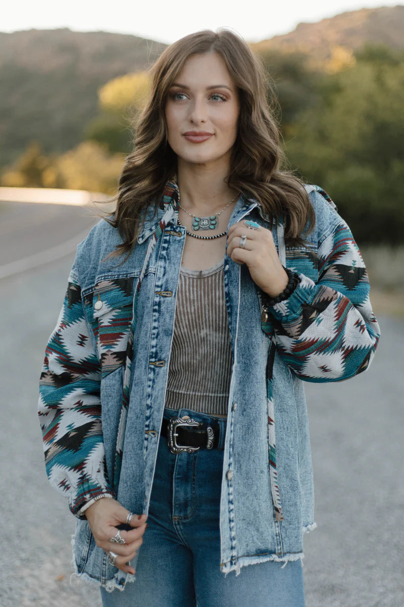 Sterling Kreek Southern Roots Denim Shacket