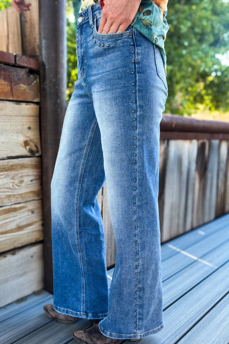 Sterling Kreek Studded Denim Jeans