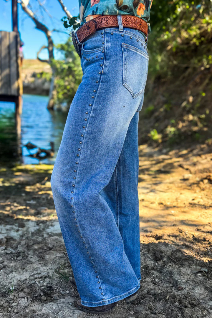 Sterling Kreek Studded Denim Jeans