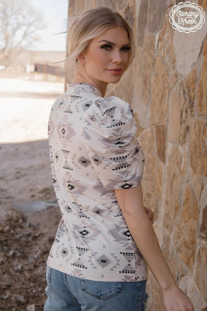 PLUS Sterling Kreek Aztec Canyon Top | gussieduponline